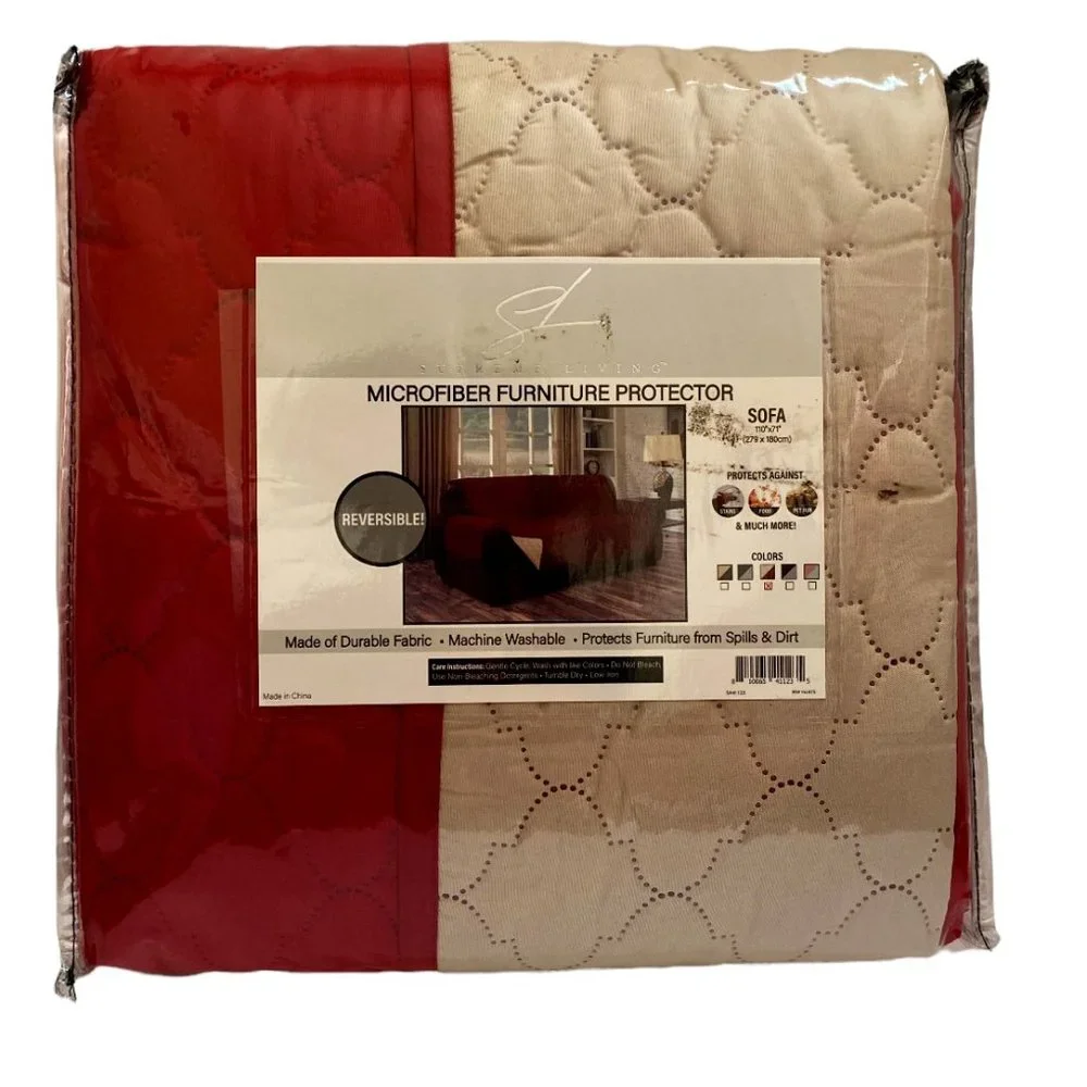 Microfiber sofa cover